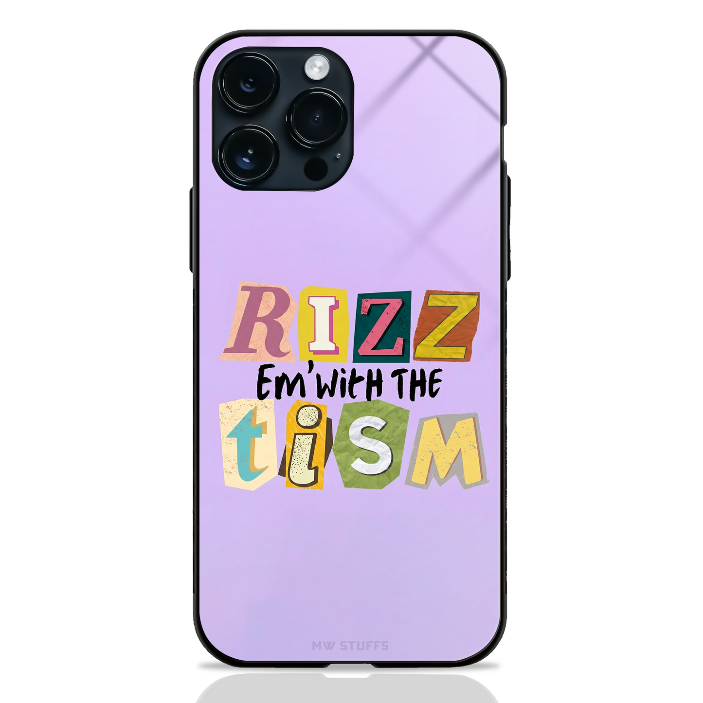 Rizz 'n' Tism Glass Case