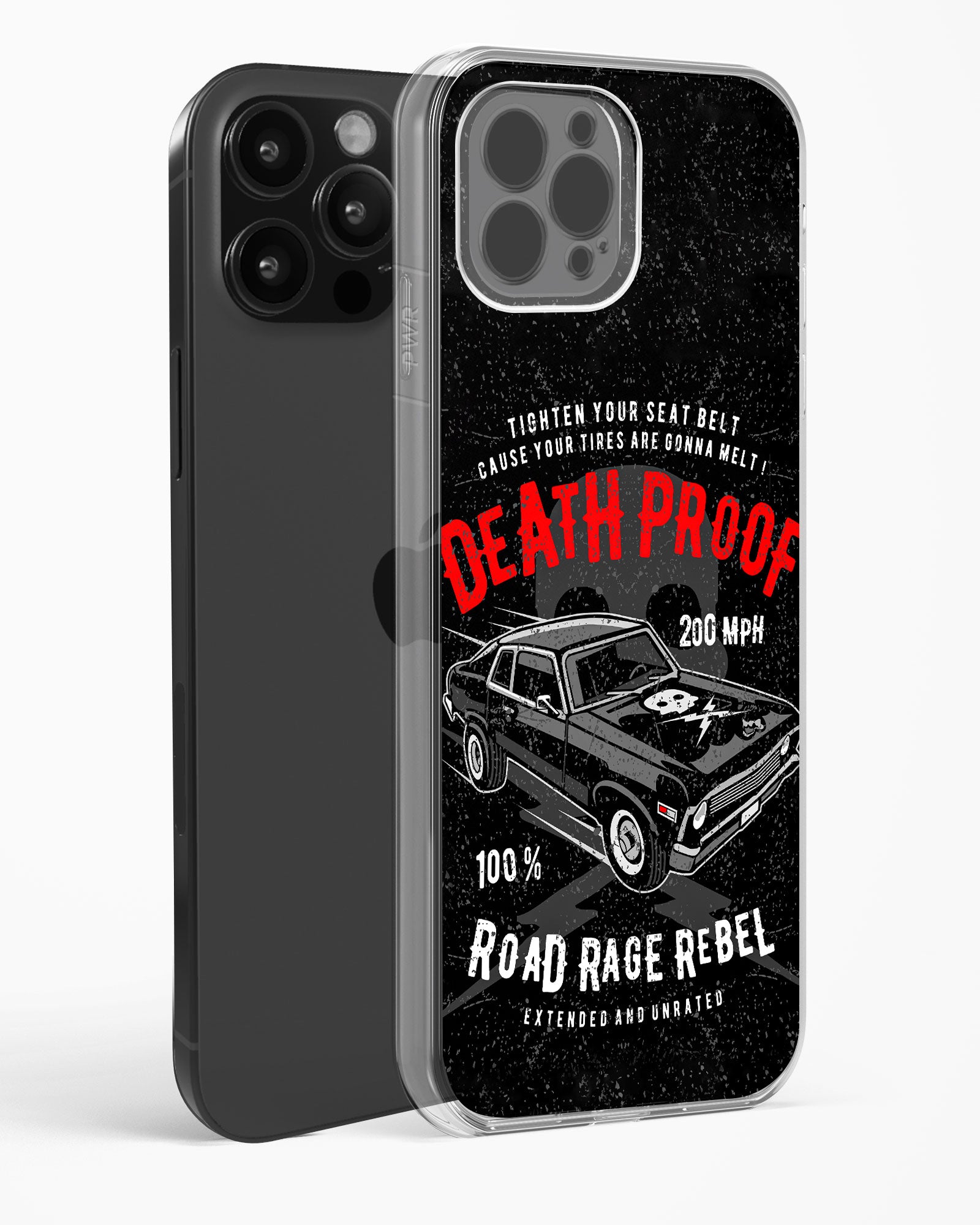 Road Rage Rebel Clear Silicone Case