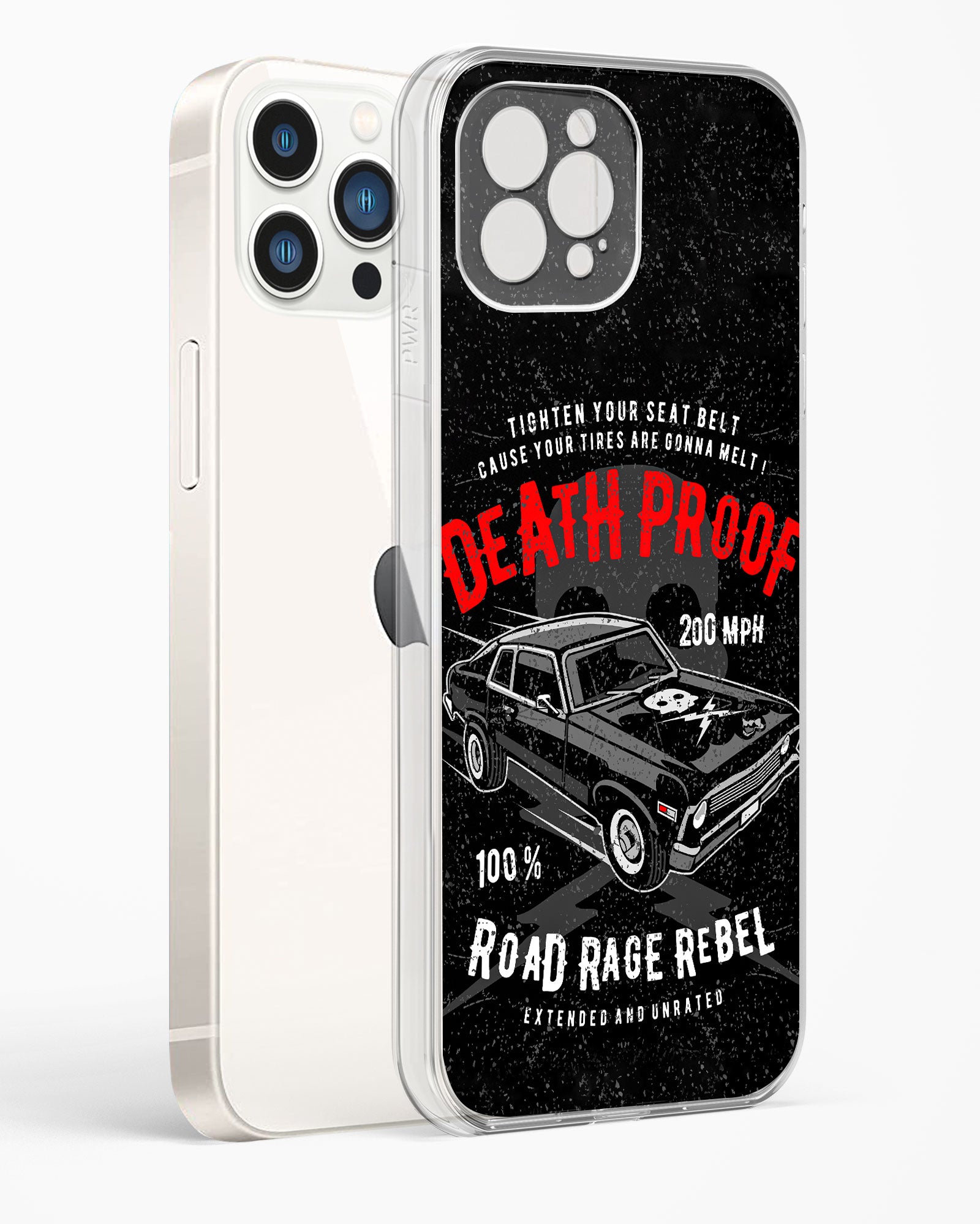 Road Rage Rebel Clear Silicone Case