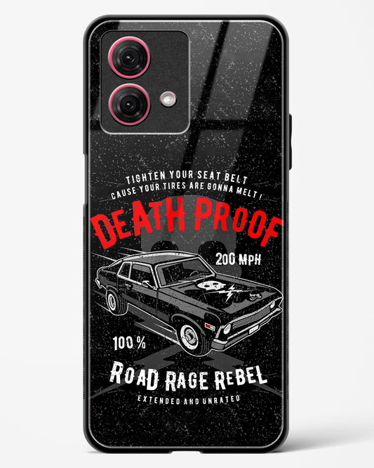 Road Rage Rebel Glass Phone Case-Moto G84 5G