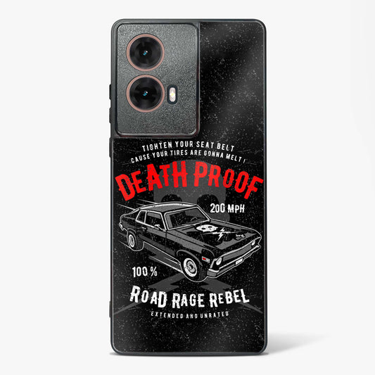 Road Rage Rebel Glass Phone Case-Moto G85 5G