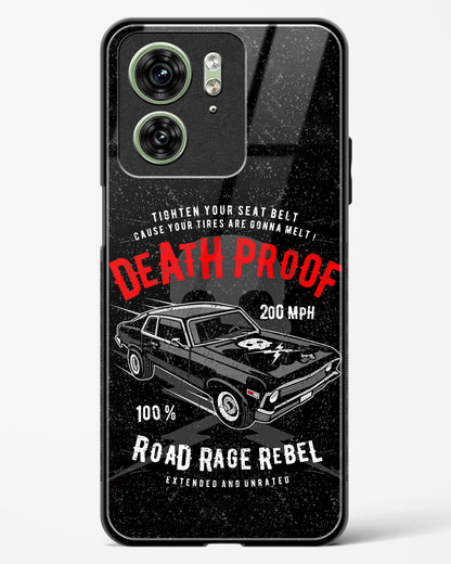 Road Rage Rebel Glass Phone Case-Motorola Edge 40