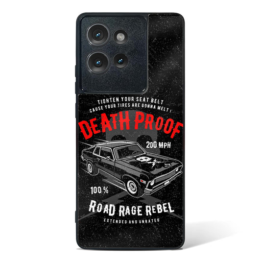 Road Rage Rebel Glass Phone Case-Motorola Edge 50