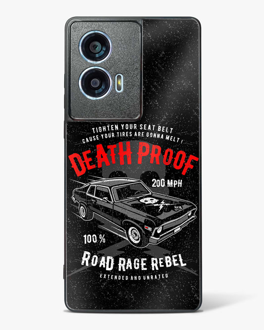 Road Rage Rebel Glass Phone Case-Motorola Edge 50 Fusion