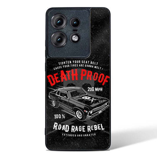 Road Rage Rebel Glass Phone Case-Motorola Edge 50 Pro