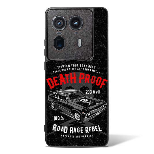 Road Rage Rebel Glass Phone Case-Motorola Edge 50 Ultra