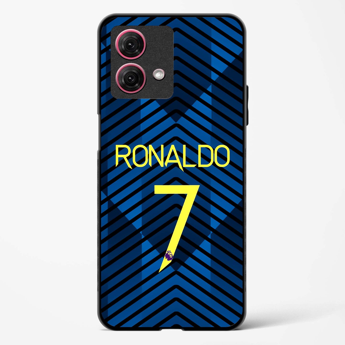 Ronaldo Jersey No.7 Glass Phone Case-Moto G84 5G