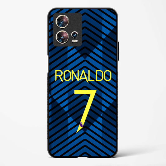 Ronaldo Jersey No.7 Glass Phone Case-Motorola Edge 30 Fusion