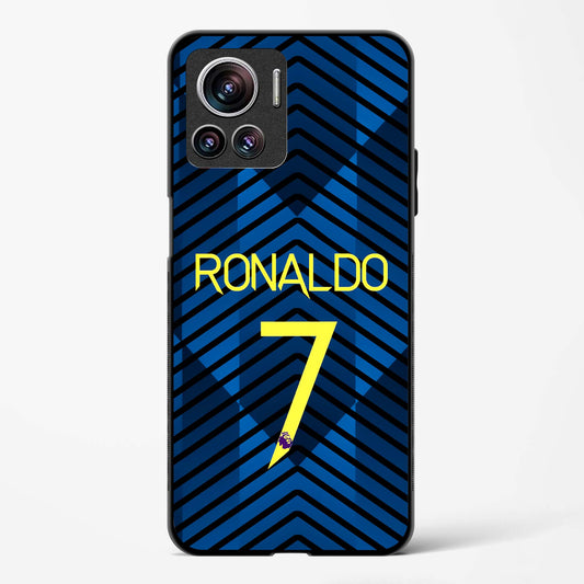 Ronaldo Jersey No.7 Glass Phone Case-Motorola Edge 30 Ultra