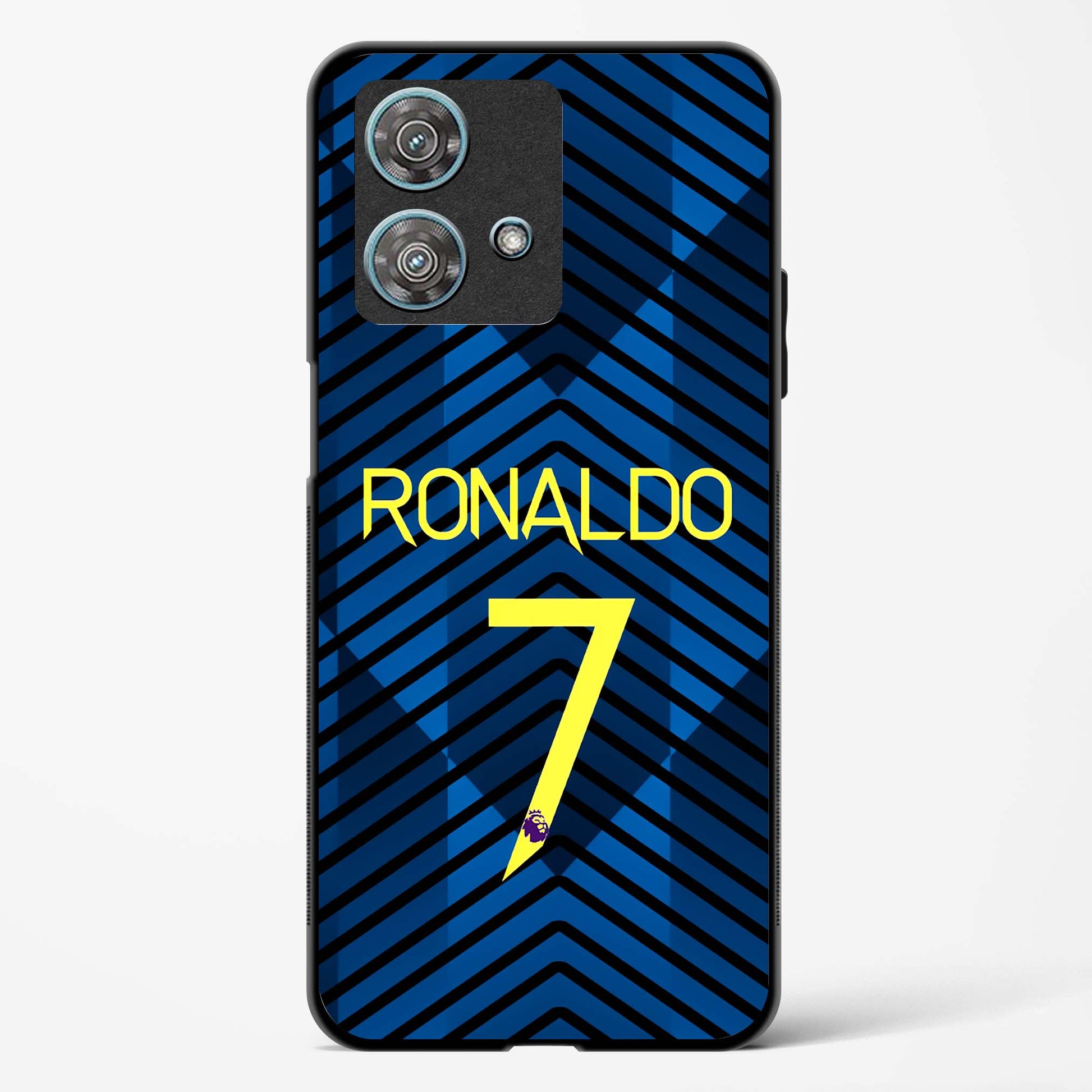 Ronaldo Jersey No.7 Glass Phone Case-Motorola Edge 40 Neo