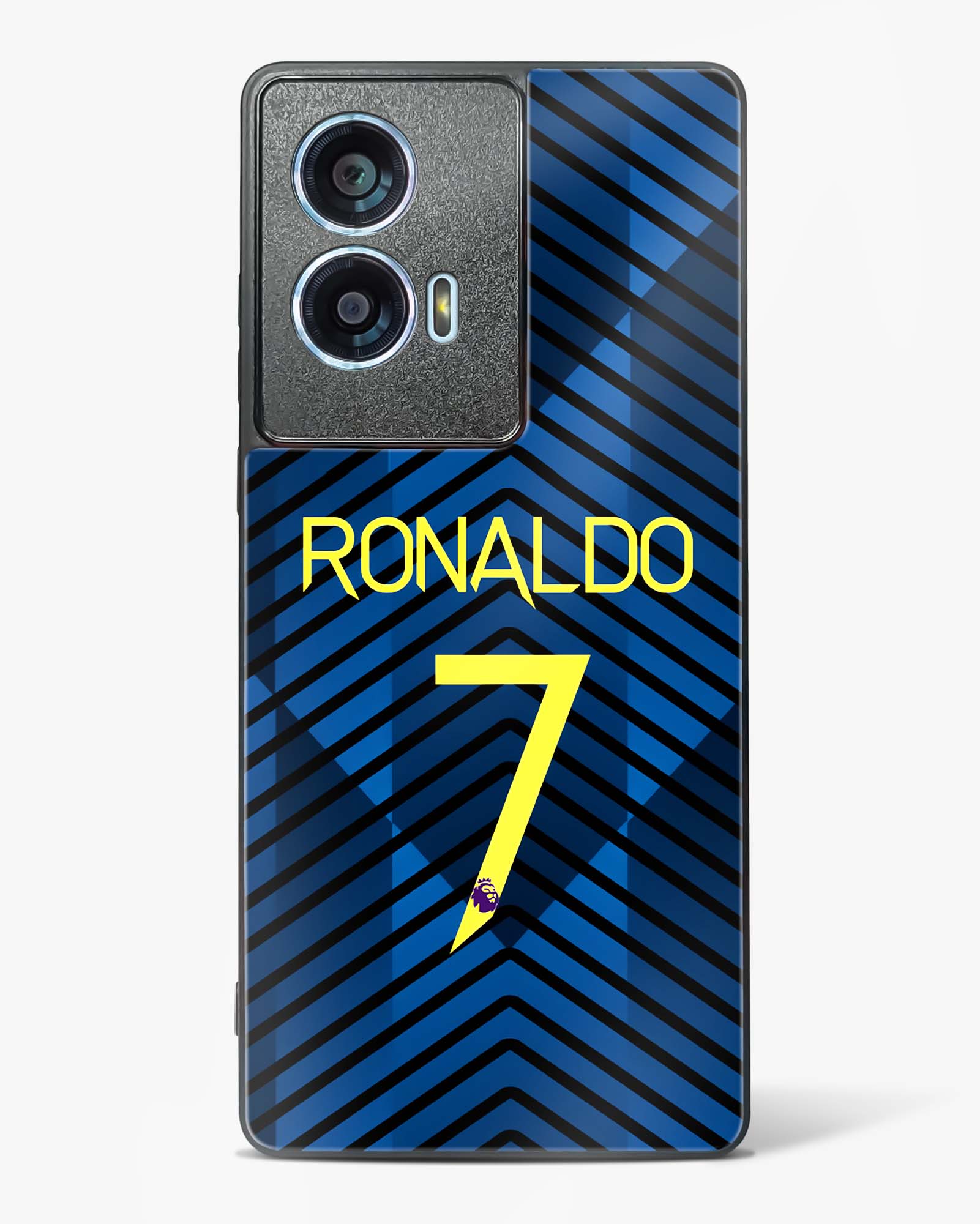 Ronaldo Jersey No.7 Glass Phone Case-Motorola Edge 50 Fusion