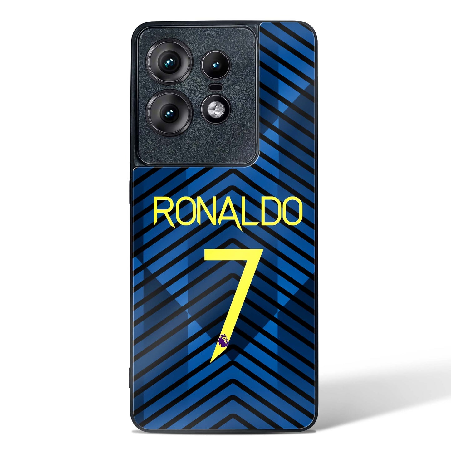 Ronaldo Jersey No.7 Glass Phone Case-Motorola Edge 50 Pro