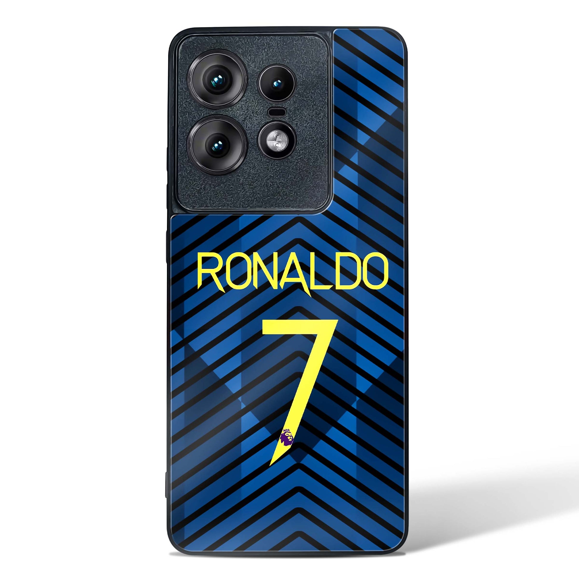 Ronaldo Jersey No.7 Glass Phone Case-Motorola Edge 50 Pro
