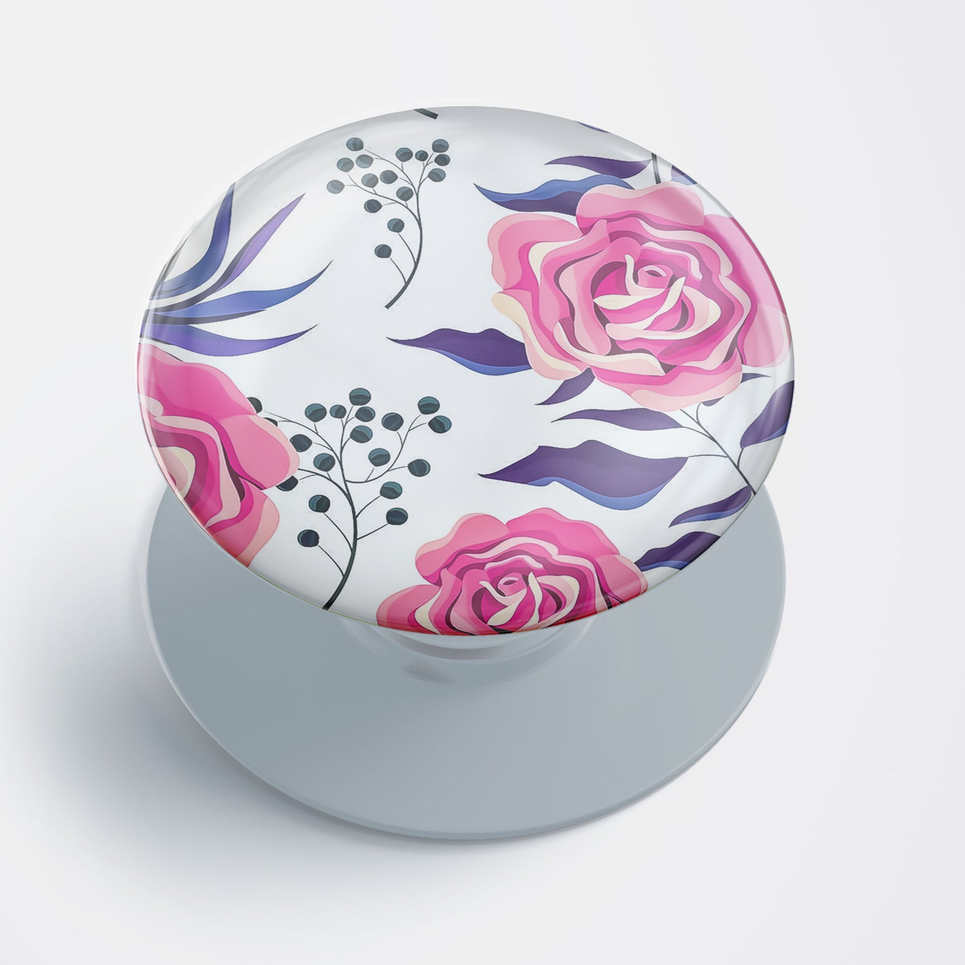 Rosey Rose Floral Gloss Pop Holder
