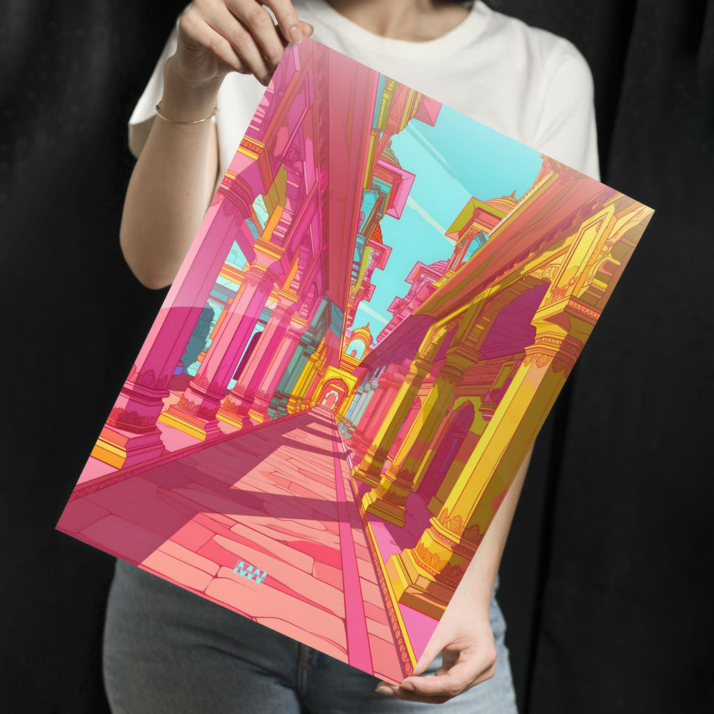 Royal Archway View Metal-Poster