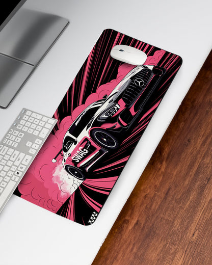 SWAG Racer Mercedes at Maximum Velocity Deskmat