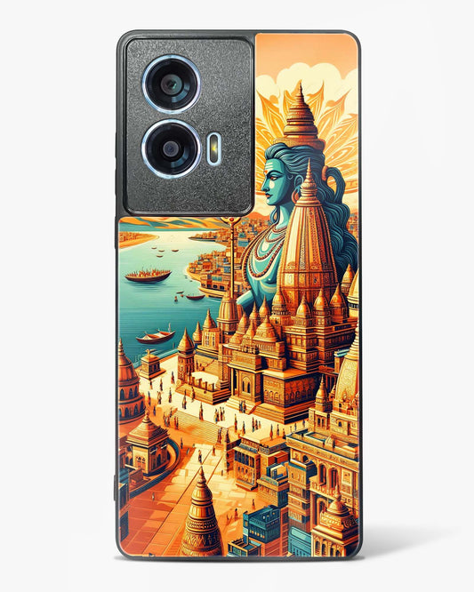 Sacred Varanasi Kasi Glass Phone Case-Motorola Edge 50 Fusion