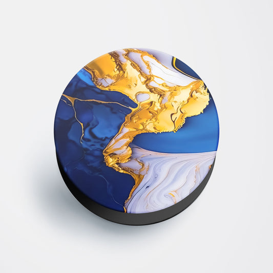 Sapphire Gold Flat Pop Holder