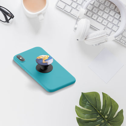 Sapphire Gold Flat Pop Holder