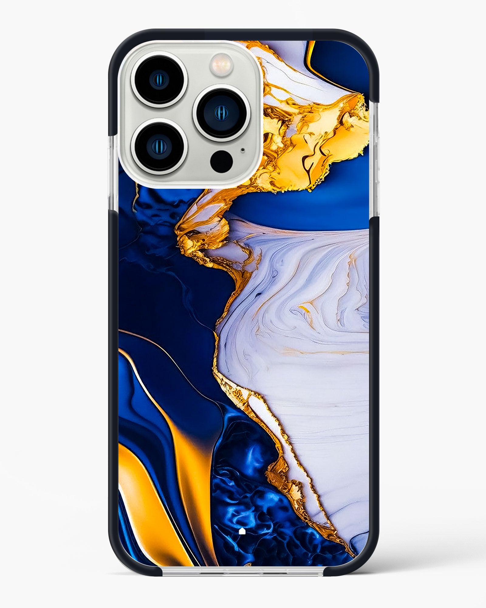 Sapphire Gold Marble Impact Drop Protection Case