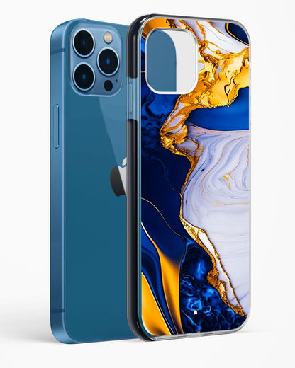 Sapphire Gold Marble Impact Drop Protection Case