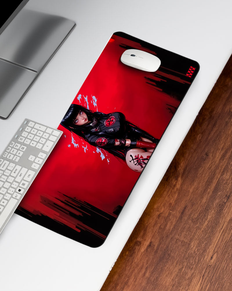 Scarlet Phantom Echoes of Battle Desk Mat