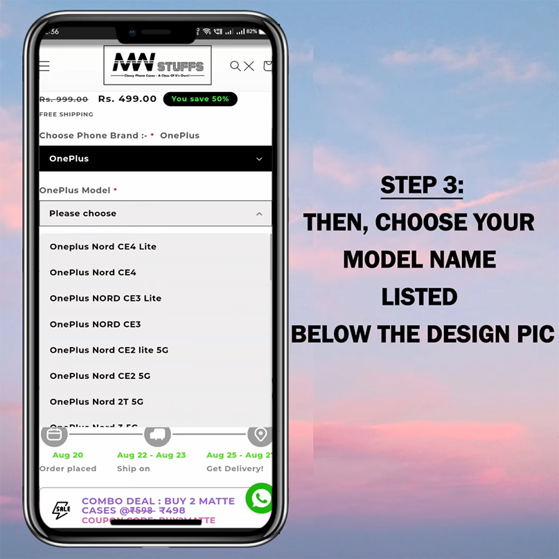 Load video: How to Order Your Perfect Designer Phone Cases from mwstuffs.com