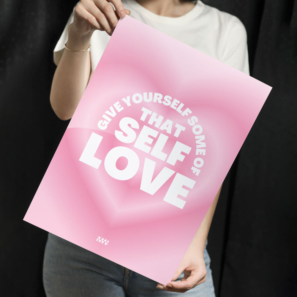 Self Love Affirmation Metal-Poster