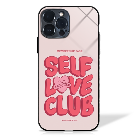 Self Love Club Glass Case