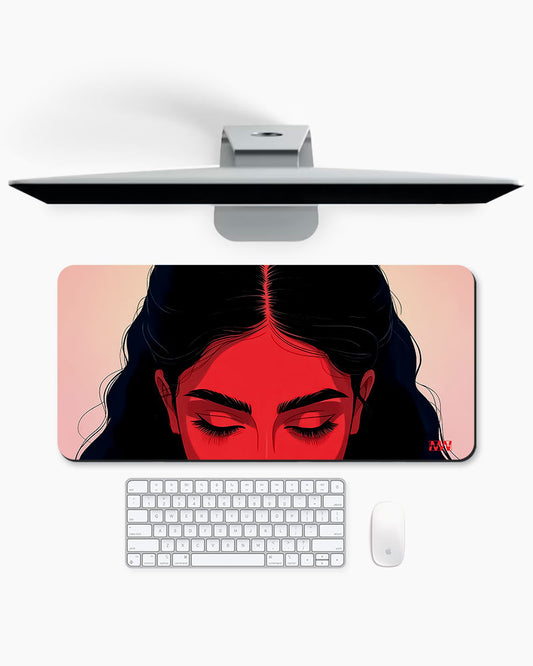 Shadowed Resolve Deskmat