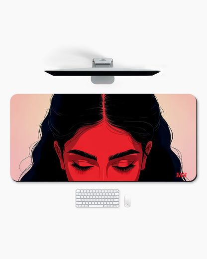 Shadowed Resolve Deskmat