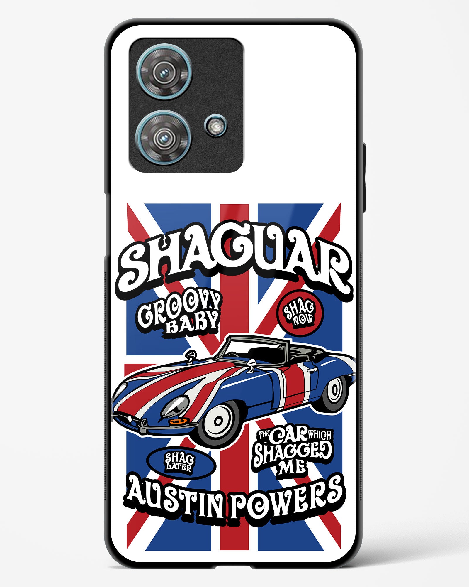 Shaguar Style Glass Phone Case-Motorola Edge 40 Neo