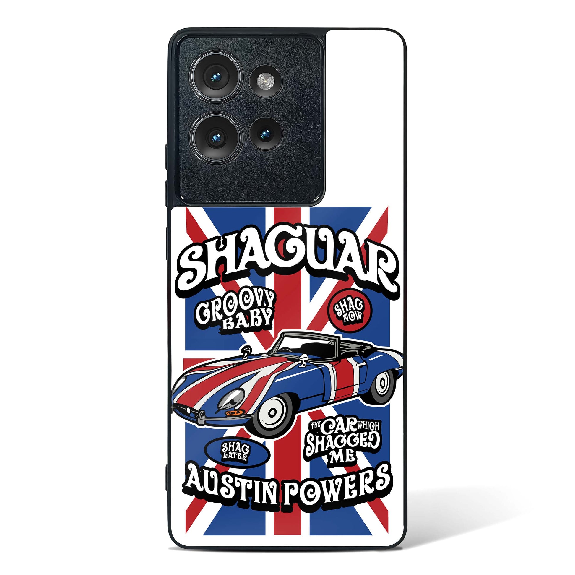 Shaguar Style Glass Phone Case-Motorola Edge 50