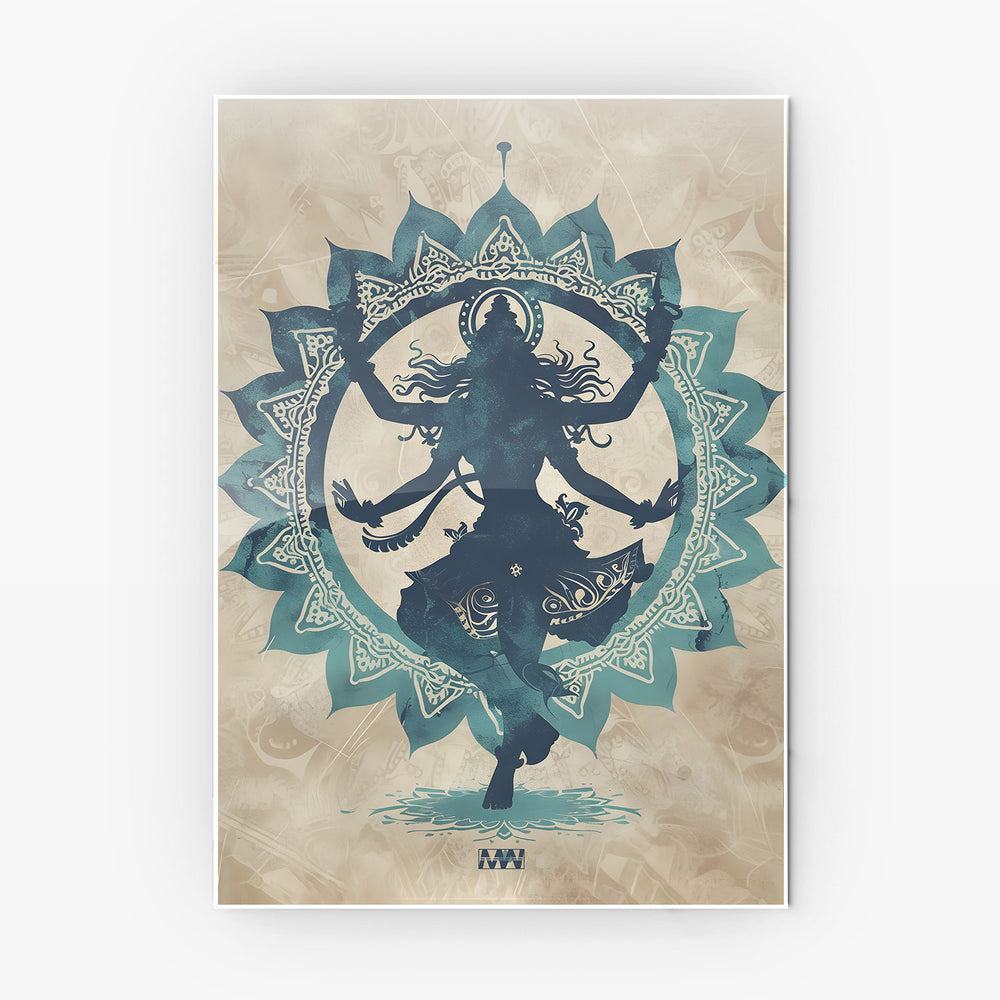 Shiva Tandava metal poster