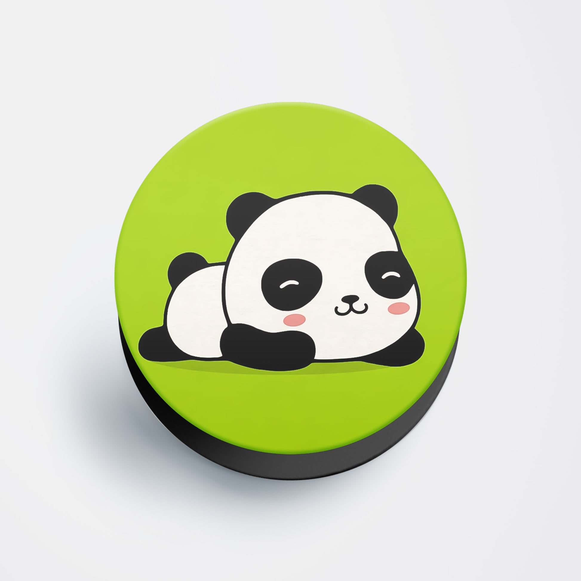 Sleepy Panda Flat Pop Holder