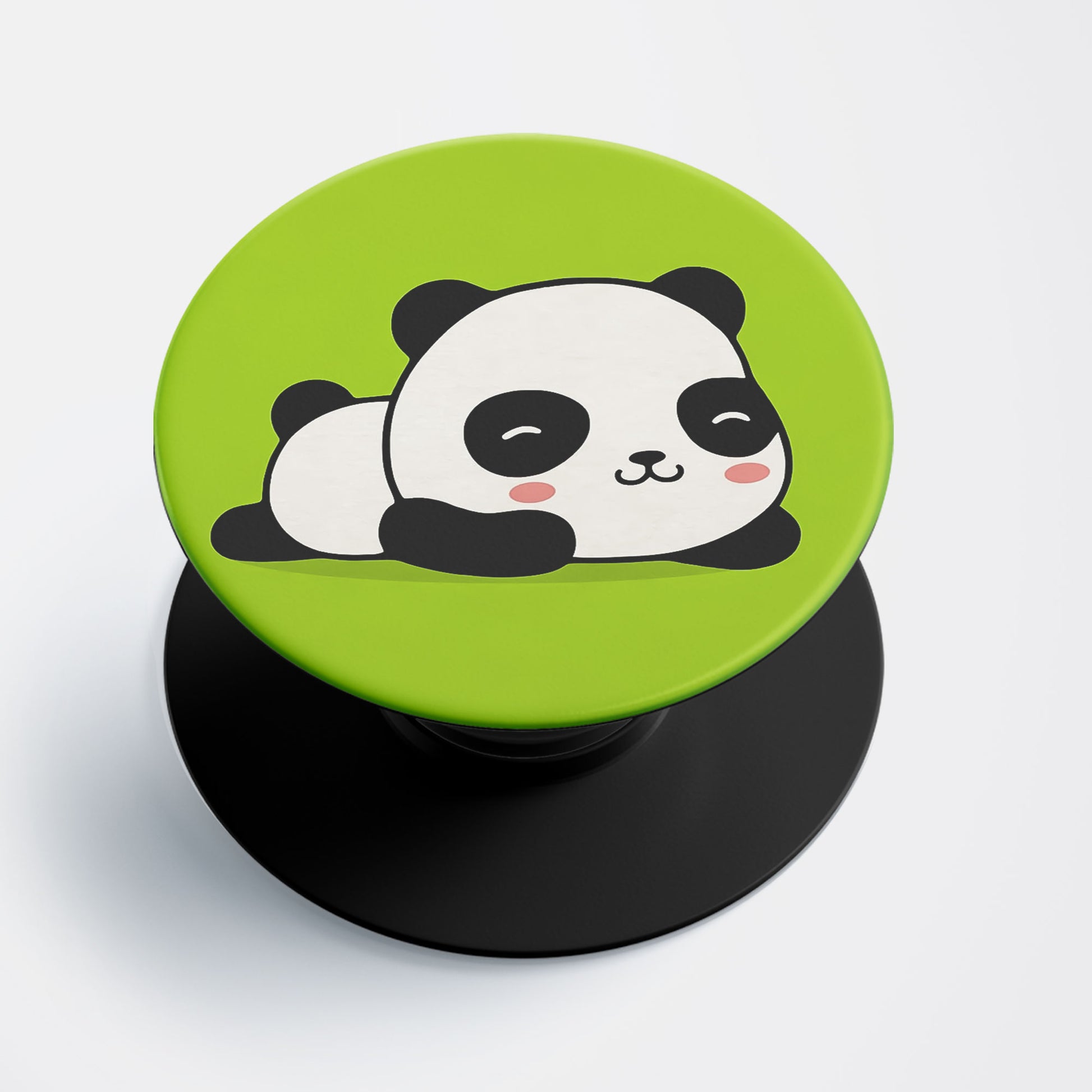 Sleepy Panda Flat Pop Holder