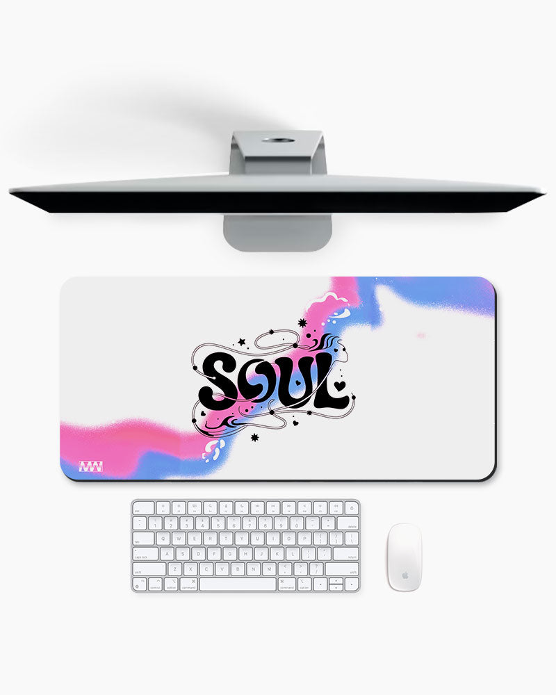 Soul Surge Neon Flow Desk Mat