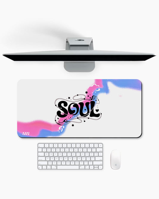 Soul Surge Neon Flow Desk Mat