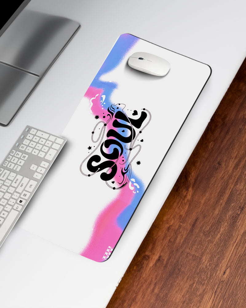 Soul Surge Neon Flow Desk Mat