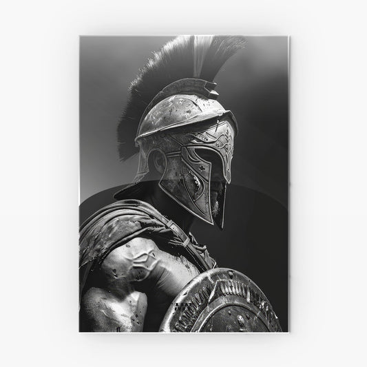 Spartan Warrior Metal-Poster