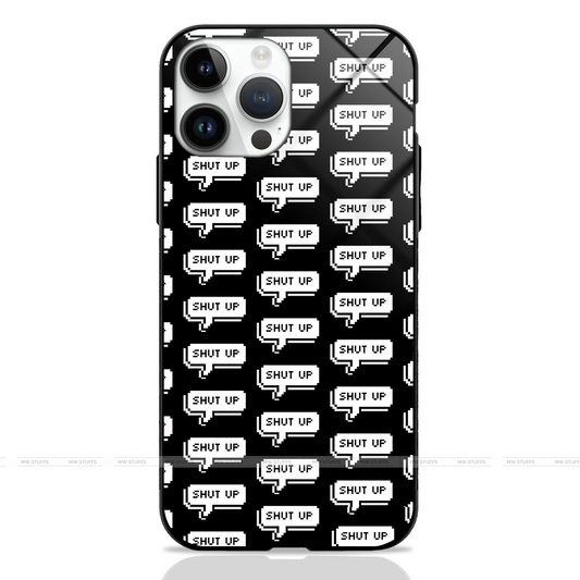 Speak Up - Shut Up Premium Glass Case -  - MW Stuffs - 