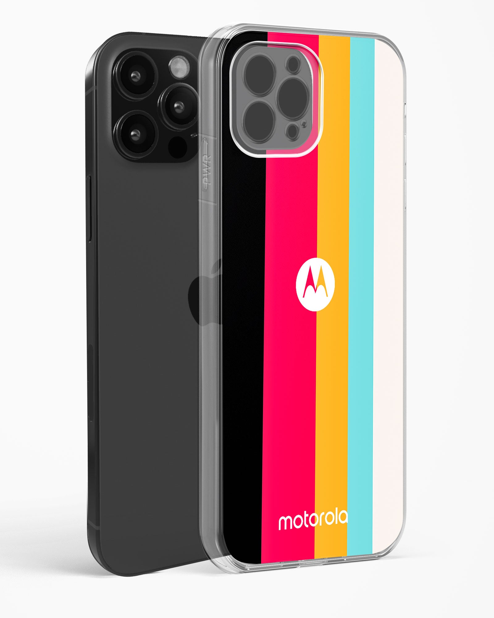 Spectrum Stripe Clear Silicone Case