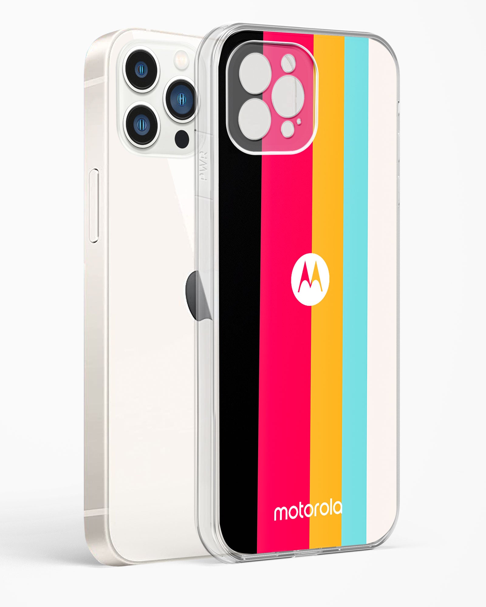 Spectrum Stripe Clear Silicone Case