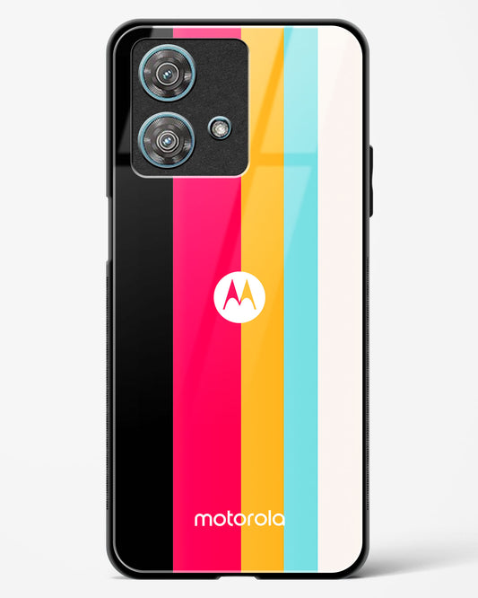 Spectrum Stripe Glass Phone Case-Motorola Edge 40 Neo