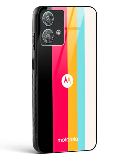 Spectrum Stripe Glass Phone Case-Motorola Edge 40 Neo