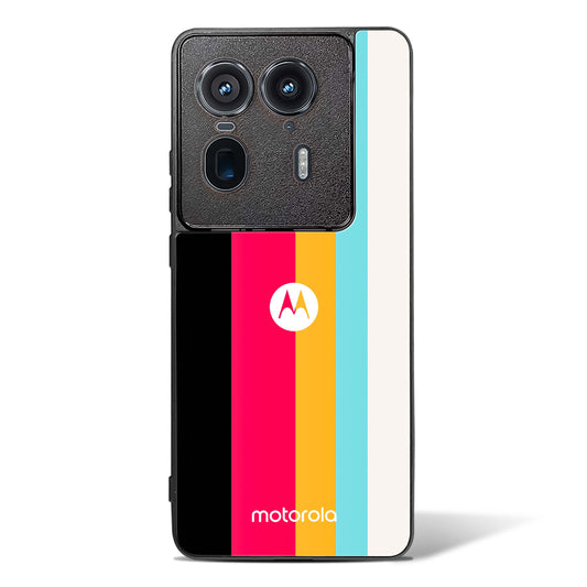 Spectrum Stripe Glass Phone Case-Motorola Edge 50 Ultra