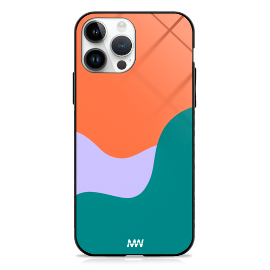 Spectrum Wave Aesthetic GLASS CASE -  - MW Stuffs - 