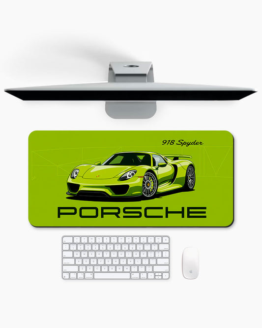 Speed Icon Porsche 918 Spyder Deskmat