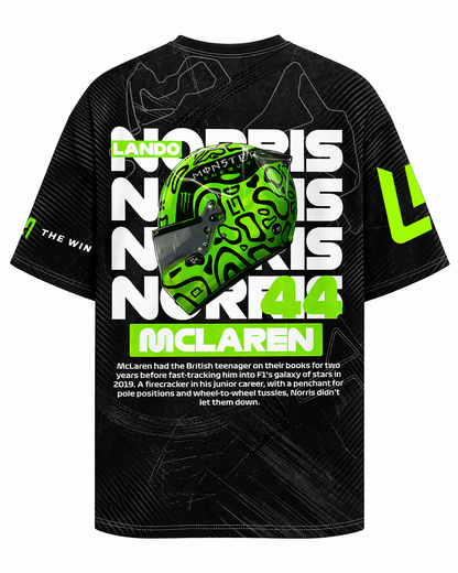 Neon F1 Style Racing Streetwear Drop Oversized Jersey