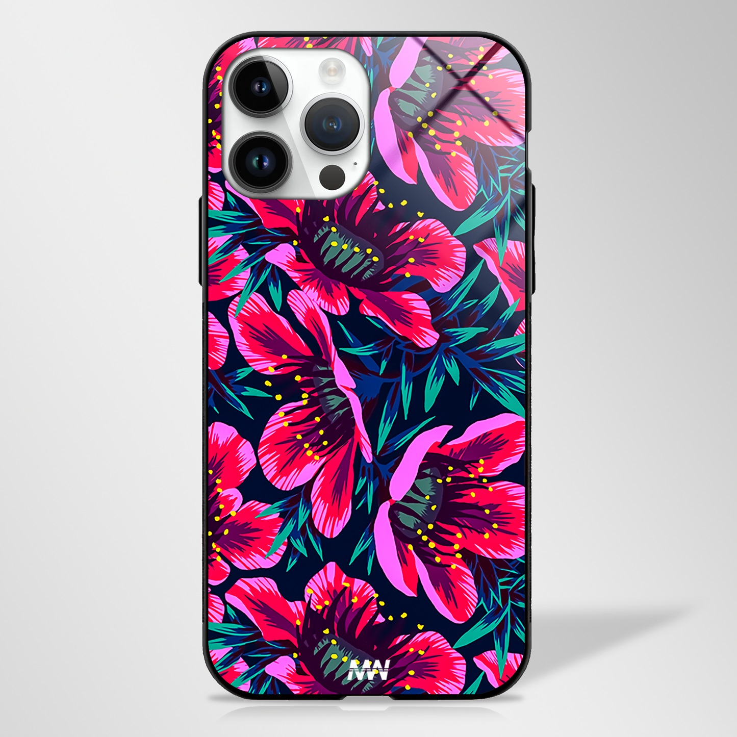 Spring Garden Floral Premium GLASS CASE -  - MW Stuffs - 